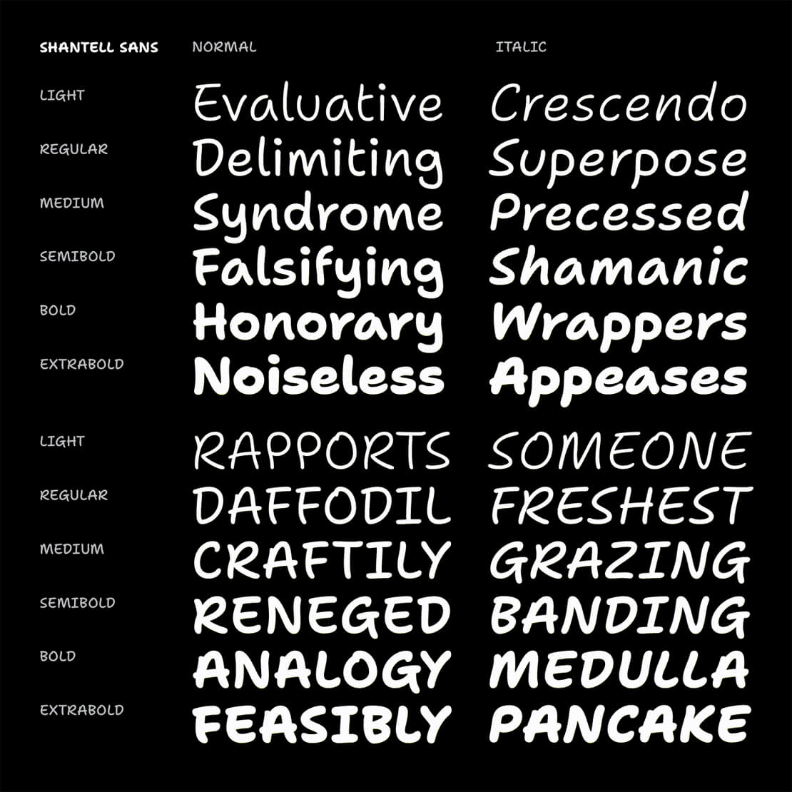 Shantell Sans: Variable-Font Download