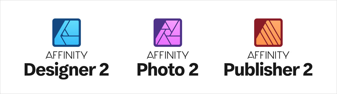 Affinity-Designer 2, Affinity Photo-2 und Affinity Publisher 2