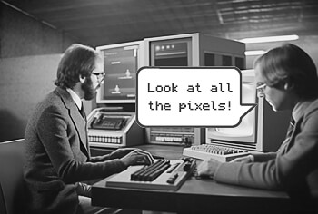 Pixel-Art-Geschichte