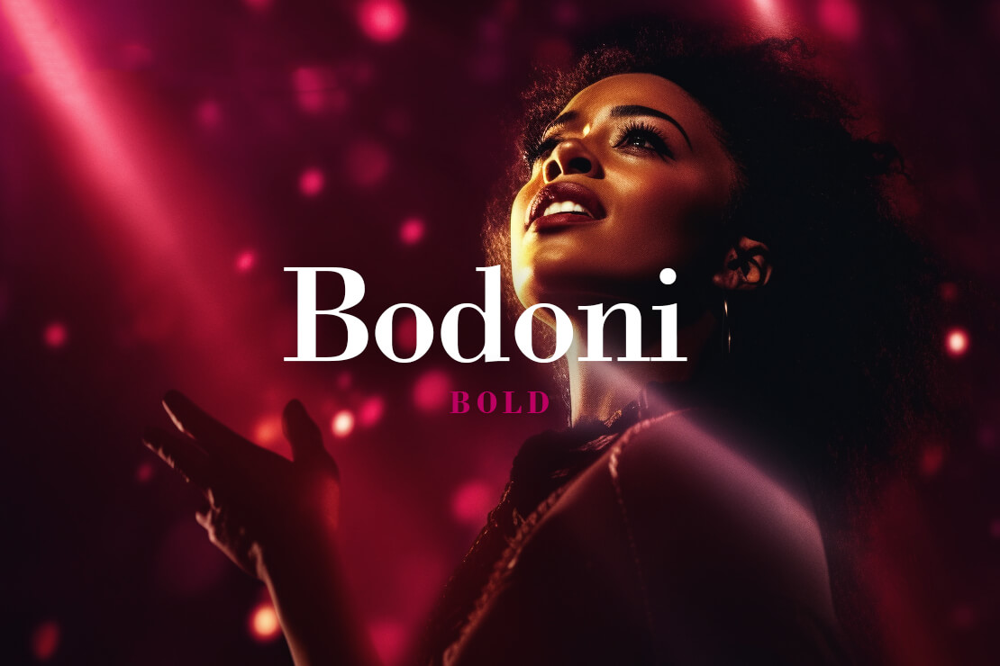 Bodoni – Schriftart für Filme
