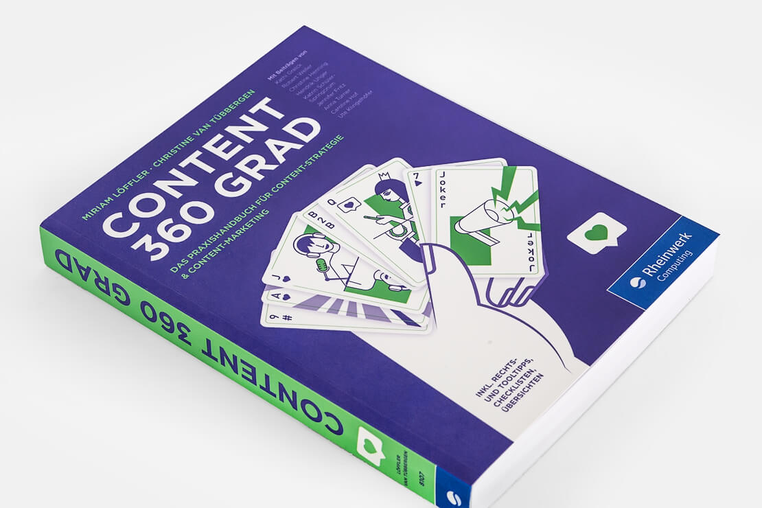 Content 360 Grad: Das Praxishandbuch für Content-Strategie und Content-Marketing (Buch-Cover)