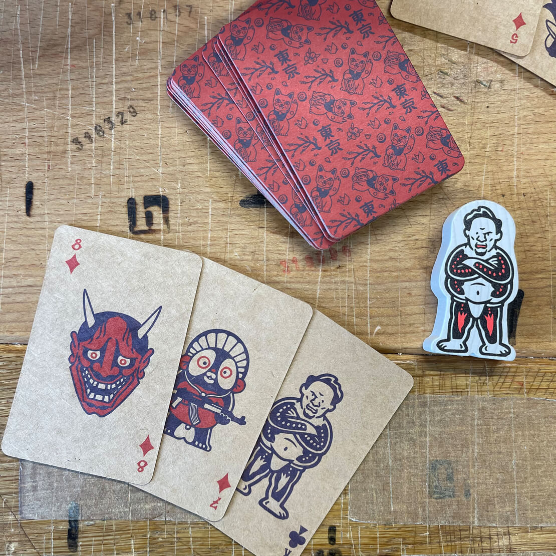 Japanische Spielkarten Nandeyanen