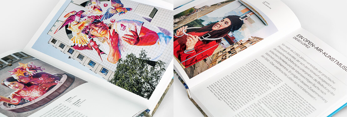 Seiten aus dem Buch »Street Art von Frauen«“