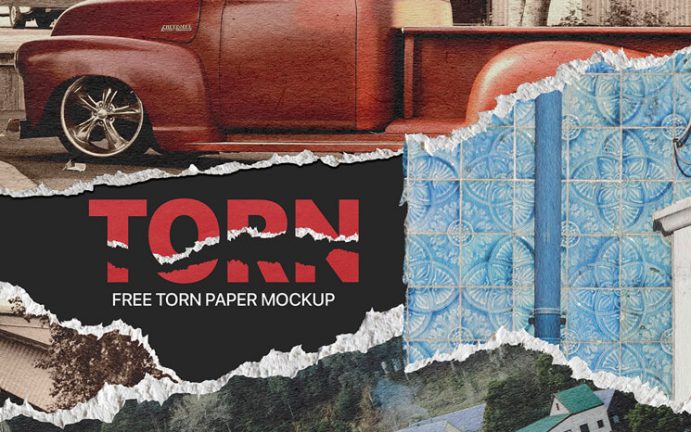 Photoshop textures - Neu: Torn Paper