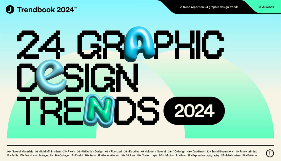Jukebox Print: Graphic Design Trends 2024