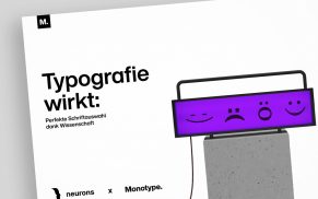 Typografie wirkt: E-Book zur Schriftauswahl zum Downloaden