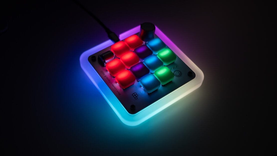 Hintergrundbeleuchtete Micro-Tastatur von Figma