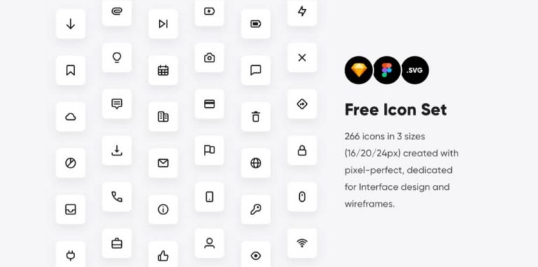 Responsive Icon Set zum Downloaden