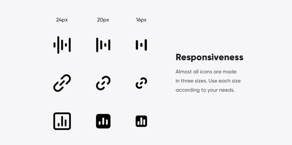 Responsiveness Icons