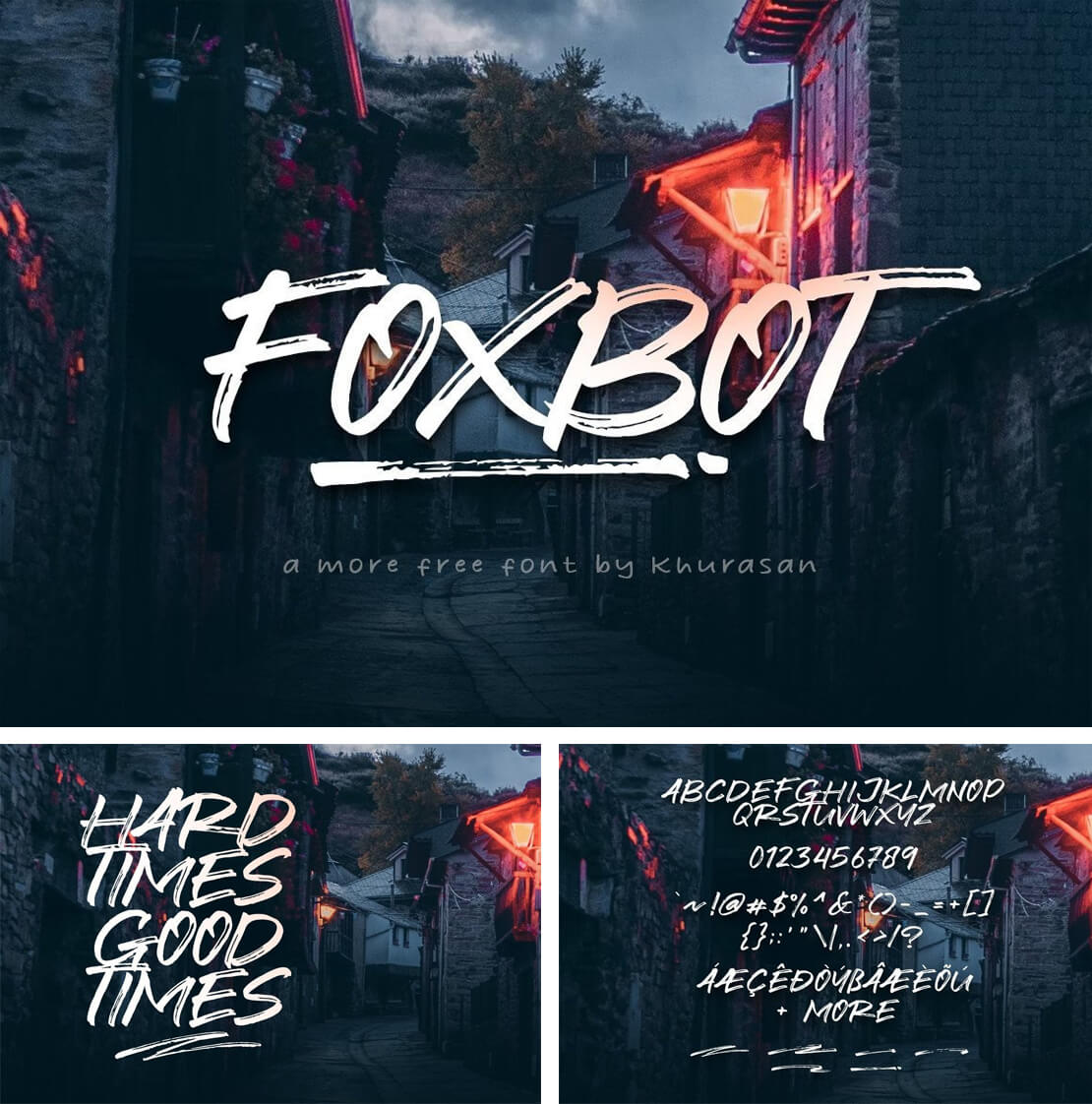 Foxbot Free Font Download