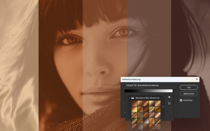 Photoshop textures - Neu: Brown Photoshop Gradients