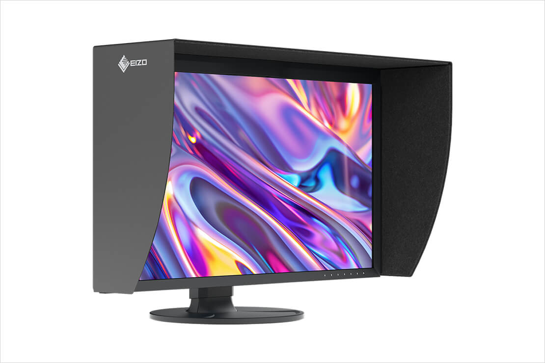 EIZO CG3100X mit Lichtschutz