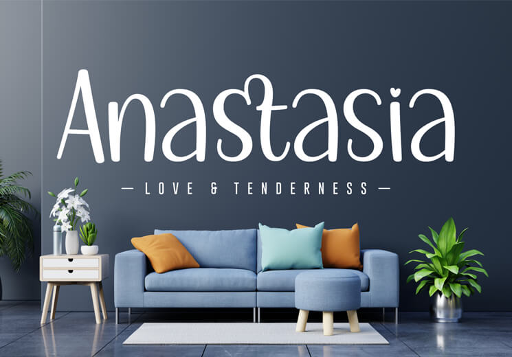 Anastasia Font kostenlos zum Downloaden