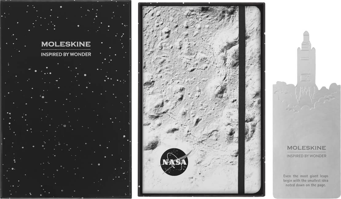 Design-Notizbuch Nasa-Edition von Moleskine