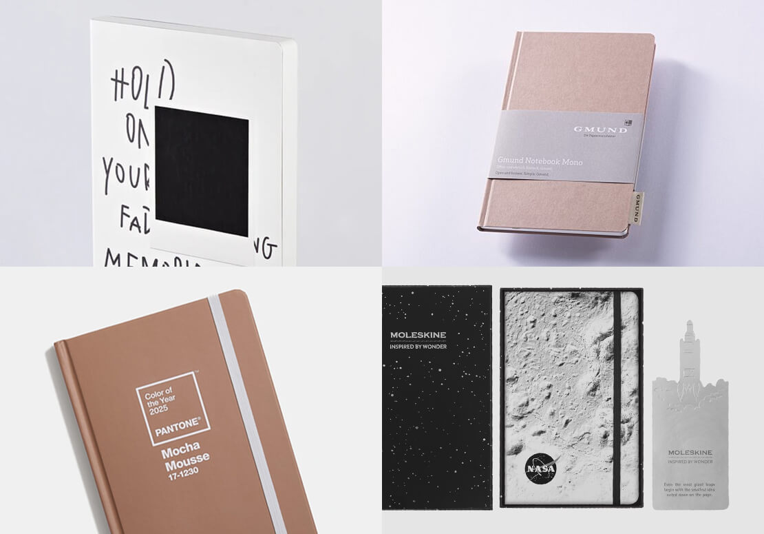 Design-Notizbücher Übersicht