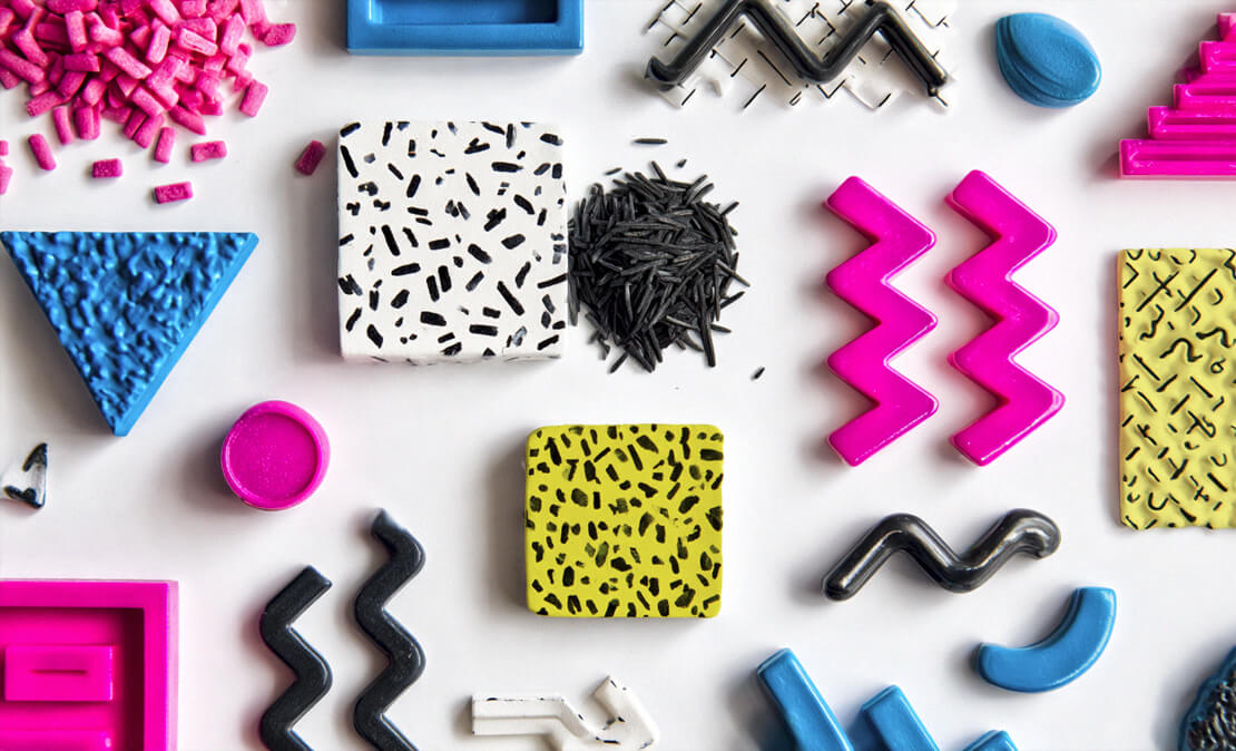 Memphis Style Grafikdesign