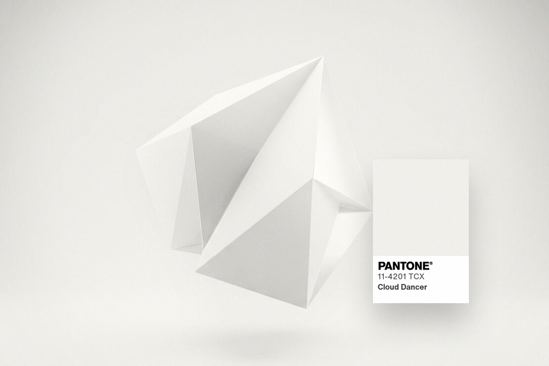 Pantone Farbe des Jahres 2026: Cloud Dancer
