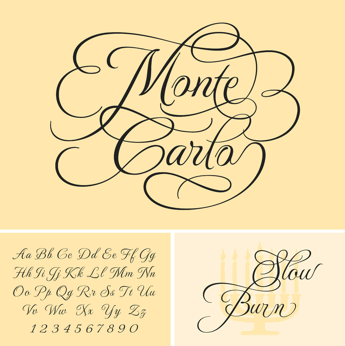 Monte Carlo Free Font