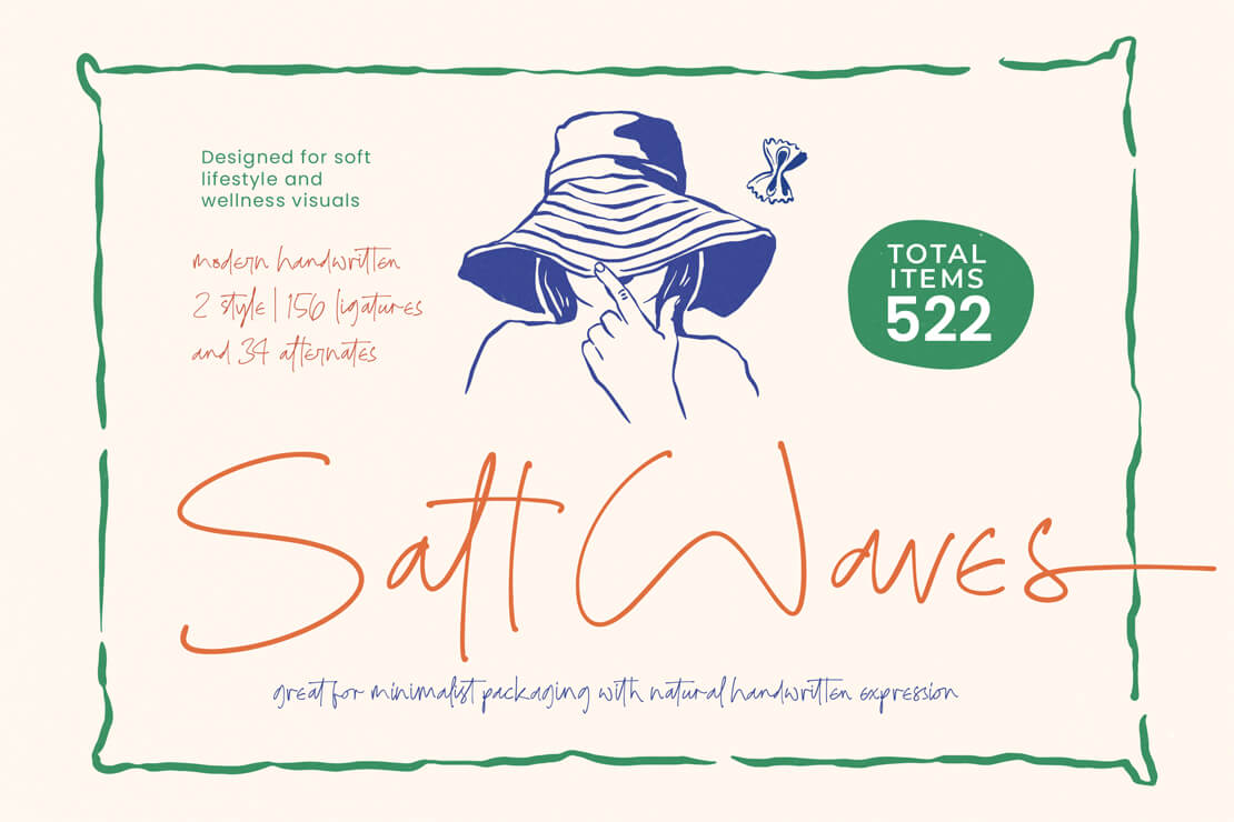 Salt Waves Font