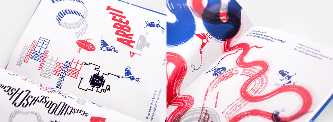 Seiten aus dem Buch »Mal Pixel mal«