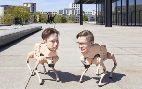 Musk, Zuckerberg und Co. als KI-Hunde