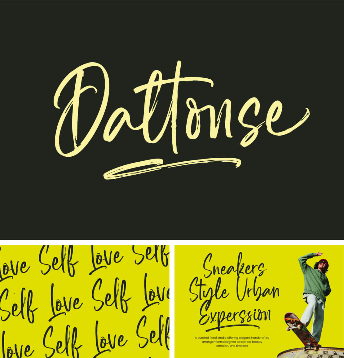 Daltonse Download Free Font