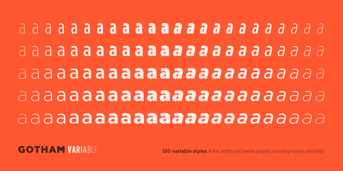 Gotham Variable Styles