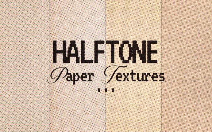 Photoshop textures - Neu: Halftone Paper Textures