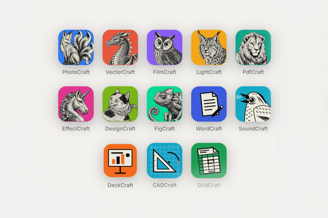 Crafting Apps
