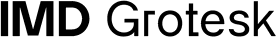 Font IMD Grotesk